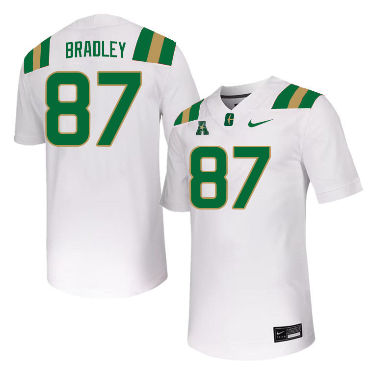 Charlotte 49ers #87 Jaden Bradley College Football Jerseys Stitched Sale-White